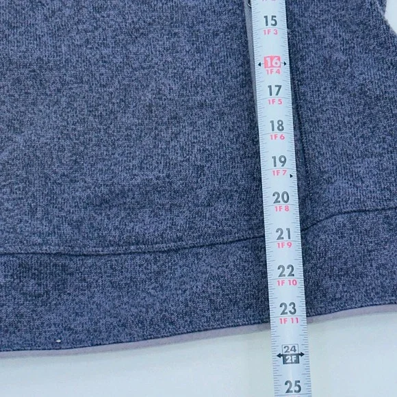 The North Face Fleece Hoodie M 1/4 Zip Pullover Gorpcore Athleisure Women - Picture 4 of 9